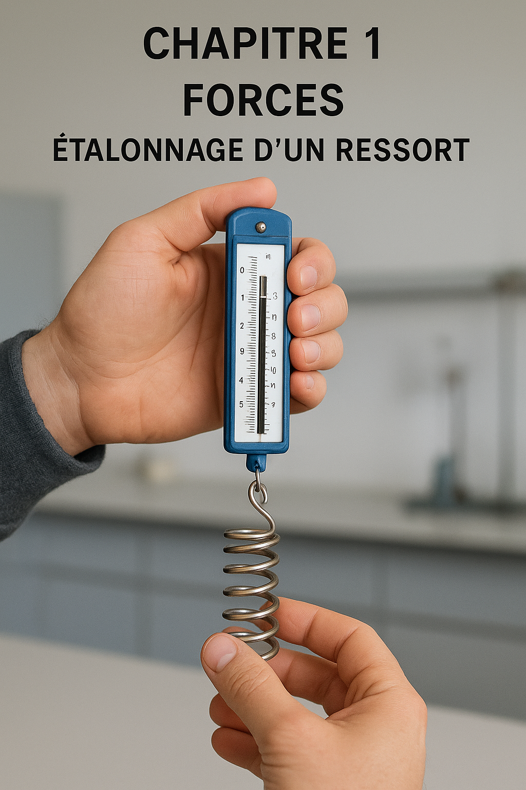 Chapitre 1 : Forces – Etalonnage d’un ressort